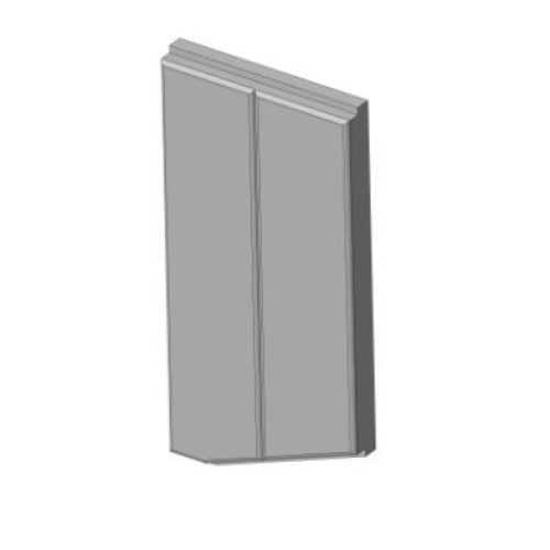 Žárobetonová deska boční, pravá IMPRESSION 3G 59.44.14